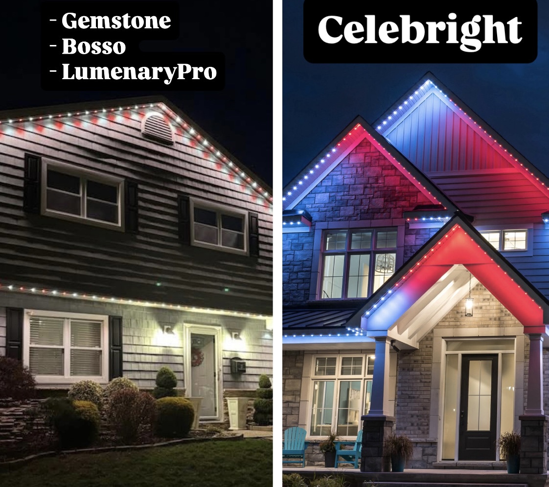 The Best Permanent Outdoor Lighting in 2026: Celebright vs. Trimlight ...